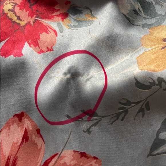 David’s Bridal Dusty Blue Satin Feel Robe Size L/XL - Picture 12 of 13